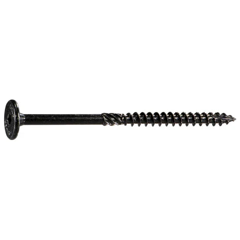 Monster Fastener Black XL1500 Coated Steel Star Drive Pan Head Saberdrive Structural Screws