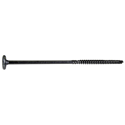 Monster Fastener Black XL1500 Coated Steel Star Drive Pan Head Saberdrive Structural Screws