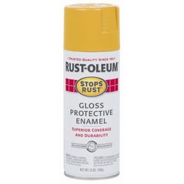 Stops Rust Gloss Spray Paint, Tuscan Sun, 12-oz.