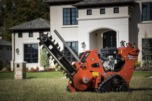 Trencher – Ditch Witch C16X Walk-Behind Tracked Trencher (4″ Width, 30″ Dig Depth)