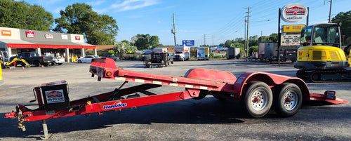 Trailer, 10K - 7' x 20' Hydraulic Tilt Deck