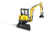 Excavator – Wacker Neuson EZ36 Zero-Tail Excavator (3.6-Ton Class, Enclosed Cab)