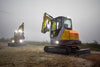 Excavator – Wacker Neuson ET42 Conventional Tail Excavator (4.2-Ton Class, Enclosed Cab) Powerhouse True Value