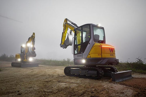 Excavator – Wacker Neuson ET42 Conventional Tail Excavator (4.2-Ton Class, Enclosed Cab) Powerhouse True Value