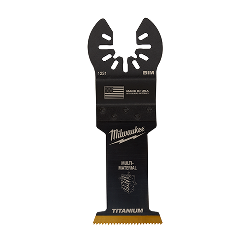 Milwaukee® Open-Lok™ 1-3/8 Titanium Enhanced Bi-Metal Multi-Material Blade 1pk