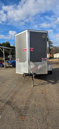 Trailer, 3K 6' x 12' Enclosed 48 Door PolyCore