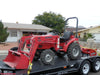 Tractor, 15 HP Gear Drive w/ Loader & Box Blade
