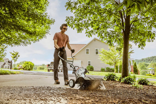 Stihl MM 56 KombiSystem Rental – Multi-Engine with Cultivator, Dethatcher, or Bristle Broom