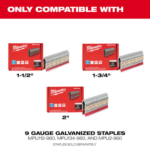 Milwaukee M18 FUEL™ Utility Fencing Stapler Rental – Tool Only