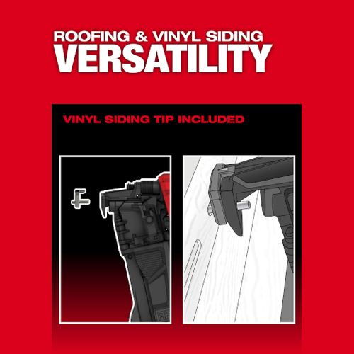 Milwaukee M18 FUEL™ Coil Roofing Nailer Rental – Tool Only