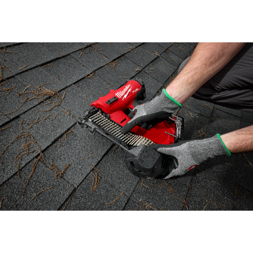 Milwaukee M18 FUEL™ Coil Roofing Nailer Rental – Tool Only