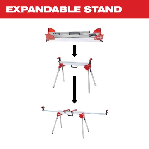 Milwaukee Folding Miter Saw Stand Rental