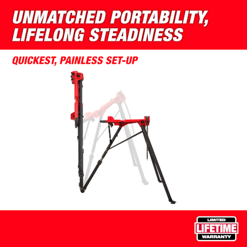 Milwaukee 6′ Leveling Tripod Chain Vise Rental