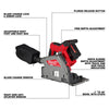 Milwaukee M18 FUEL™ 6-1/2″ Plunge Track Saw Rental – Tool Only