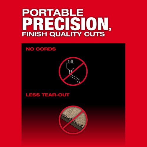 Milwaukee M18 FUEL™ 6-1/2″ Plunge Track Saw Rental – Tool Only