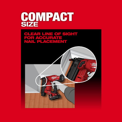 Milwaukee M18 FUEL™ 18-Gauge Brad Nailer Rental – Tool Only