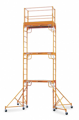 Scaffold, Pro-Jax Triple – 18 ft Rolling Utility Scaffold Package