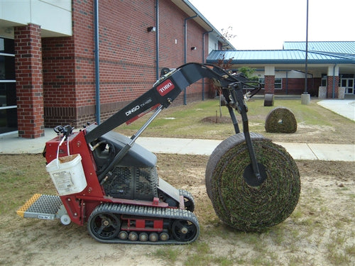 Mini Skid Steer / Track Loader Attachment – Sod Roller (Model 102200, 36″ Roller with 40″ Arms)