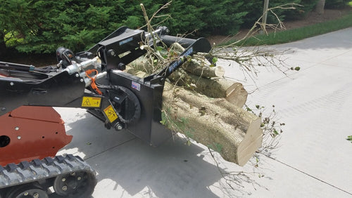 Mini Skid Steer / Track Loader Attachment – Grapple Bucket, Single Clamp (Model 106020-25, 36″ Width) Powerhouse True Value