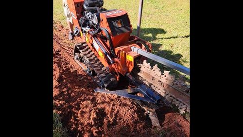 Trencher – Ditch Witch C16X Walk-Behind Tracked Trencher (4″ Width, 30″ Dig Depth)