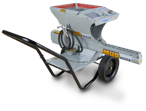 Concrete Mixer – MudMixer Electric Continuous Concrete Mixer (Plug-In, On-Demand Mixing)