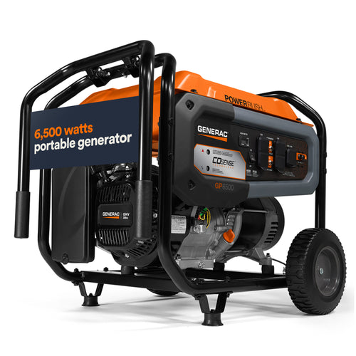 Portable Generator – 6,500 Running Watts