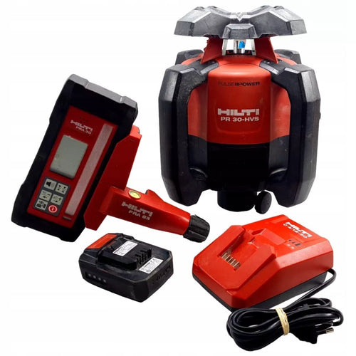 Rotary Laser Level – Laser Level with Tripod, Leveling Staff, and Targets