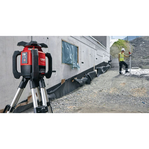 Rotary Laser Level – Laser Level with Tripod, Leveling Staff, and Targets