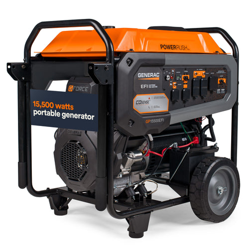Portable Generator – 15,500 Running Watts / EFI Electric Start with COsense Powerhouse True Value