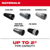 Milwaukee MX FUEL™ Pipe Threading Machine Rental Kit Powerhouse True Value