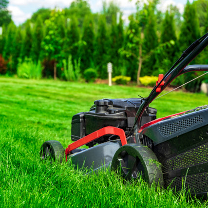 Lawn & Garden SuppliesA close up of a push mower