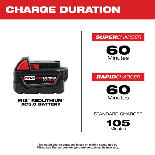 M18™ REDLITHIUM™ XC5.0 Extended Capacity Battery Pack