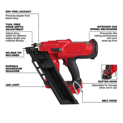 M18 FUEL™ 30° Framing Nailer - Tool Only