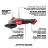 M18 FUEL™ 4-1/2 - 6 Braking Grinder - Tool Only