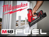 Milwaukee M18 FUEL™ 16-Gauge Angled Finish Nailer Rental – Tool Only