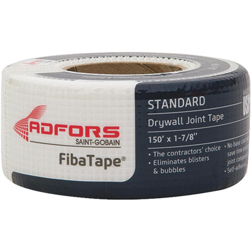 FibaTape 1-7/8 In. x 150 Ft. White Self-Adhesive Joint Drywall Tape FibaTape