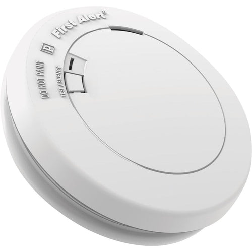 First Alert 10-Year Sealed Battery Photoelectric Smoke Alarm with Emergency Light First Alert