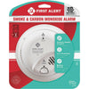 First Alert Hardwired 120V Electrochemical/Ionization Carbon Monoxide and Smoke Alarm First Alert