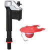 Korky QuietFILL Platinum Fill Valve and 3 In. Flapper Kit Korky