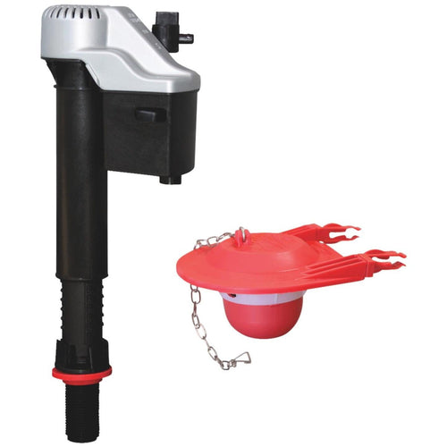 Korky QuietFILL Platinum Fill Valve and 3 In. Flapper Kit Korky