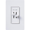 Lutron Skylark Incandescent White Single Pole Slide Dimmer Switch Lutron