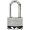 Master Lock 1-3/4 In. Laminated Stainless Steel Keyed Padlock with 1-1/2 In. Shackle Master Lock
