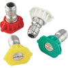 Mi-T-M 3.0mm Orifice Stainless Steel Pressure Washer Spray Tip (4-Pack) Mi-T-M