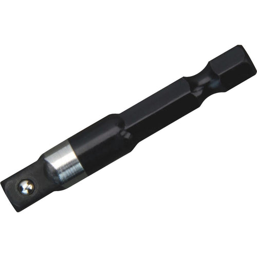 Milwaukee 1/4 In. Square 1-7/8 In. L. Socket Adapter Milwaukee