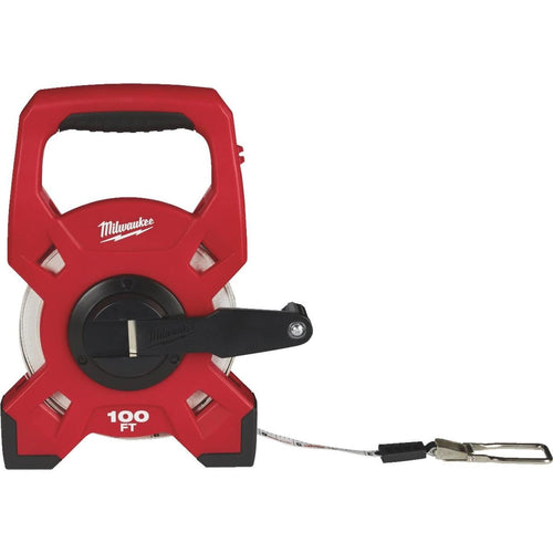 Milwaukee 100 Ft. Fiberglass Open Reel Tape Milwaukee