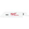Milwaukee Hackzall 4 In. Fiberglass Grit Reciprocating Saw Blade (3-Pack) Milwaukee