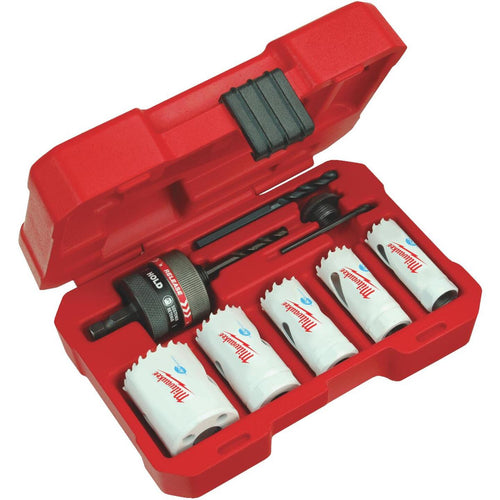 Milwaukee Ice Hardened Bi-Metal General Purpose Hole Saw Set (9-Piece) Milwaukee