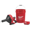 Milwaukee M12 12 Volt Lithium-Ion Cordless Drain Auger Kit Milwaukee