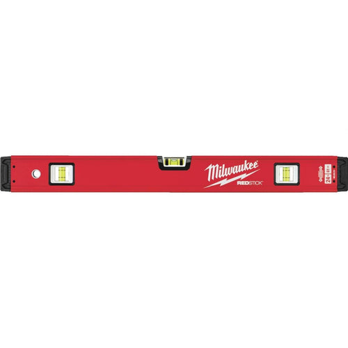 Milwaukee Redstick 24 In. Aluminum Box Level Milwaukee