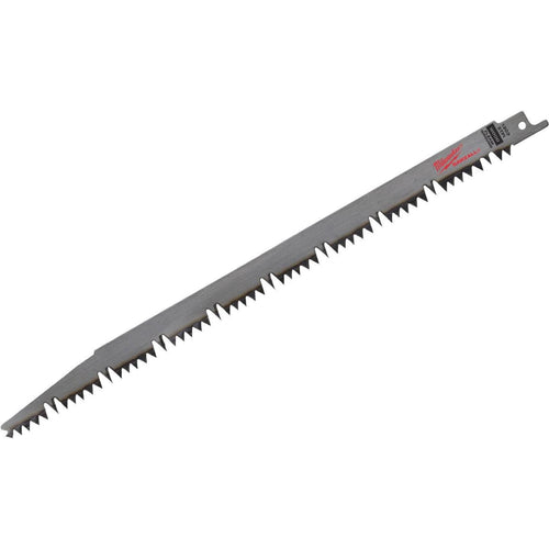 Milwaukee Sawzall 12 In. 5 TPI Wood Pruning Reciprocating Saw Blade Milwaukee